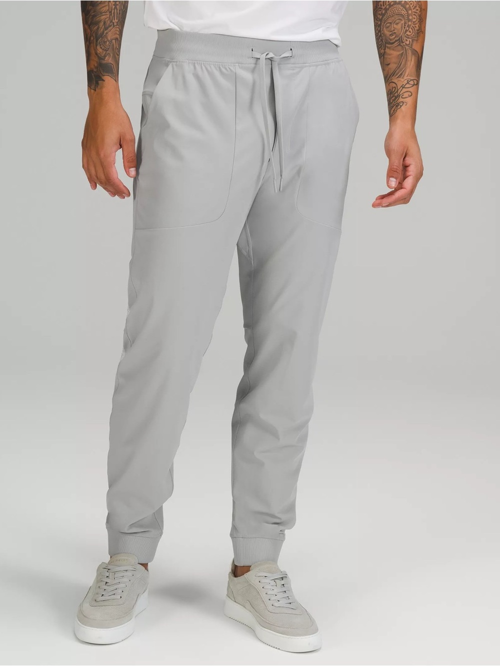 Mens Lululemon grey jogger pants